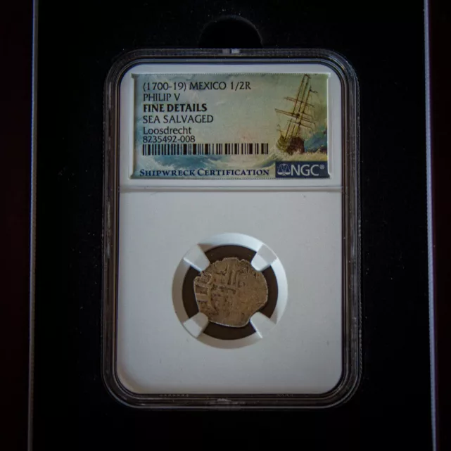 1/2 Reales Mexico 1700-1719 - Image 3