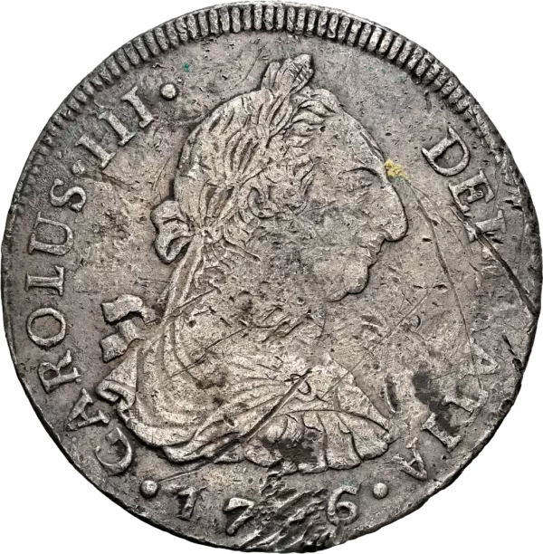 8 Reales Athenienne Bolivia 1776