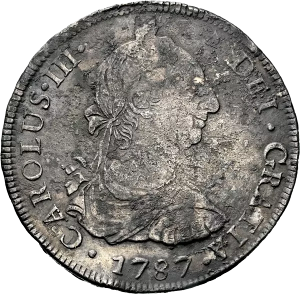 8 Reales Athenienne Bolivia 1787